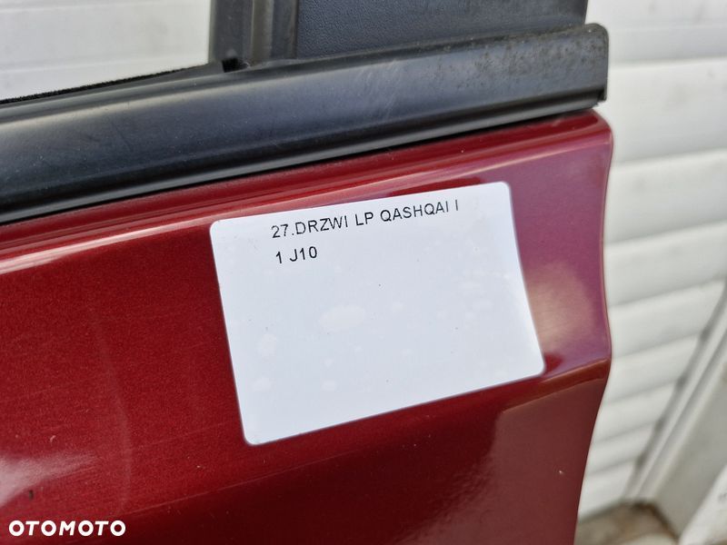 NISSAN QASHQAI 1 I J10 DRZWI LEWY PRZÓD LEWE PRZEDNIE NAJ G - 2