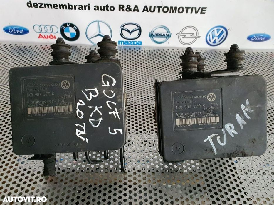 Modul Pompa Abs VW Golf 5 Plus Touran Skoda Oktavia Seat Modul Pompa Abs VW Golf 5 Plus Touran Skod - 6
