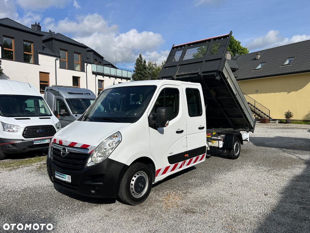 Renault Master Movano Wywrotka Podwozie Załogowe Brygadowe 6 os. 2.3 CDTI 130KM MT6 Salon PL HAK - 2
