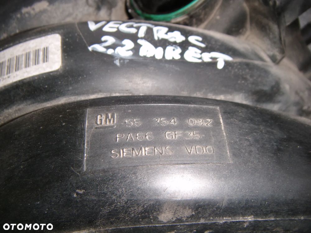 opel vectra c 2.2 direct kolektor ssący 55354092 - 3
