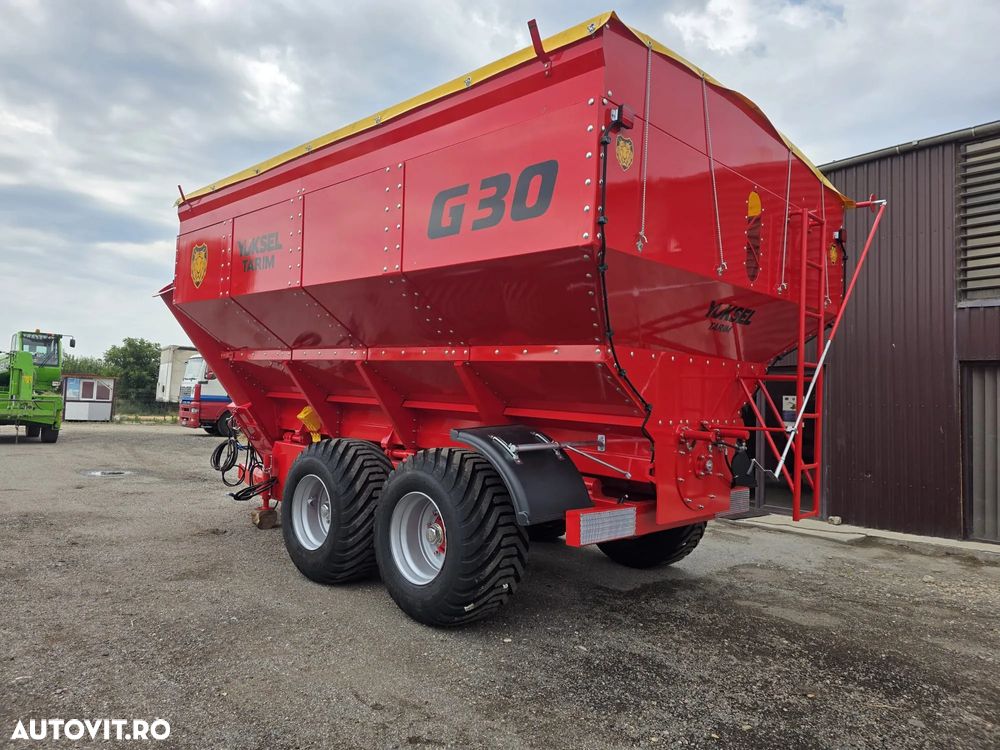 Alta Remorca transfer cereale Yuksel Tarim G30 - 3