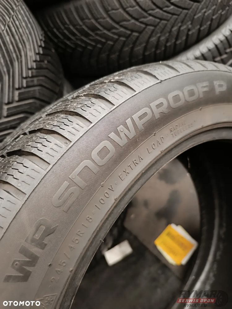 ŚLĄSK 4 X ZIMA 245/45R18 100V XL NOKIAN WR SNOWPROOF P KOMPLET - 8