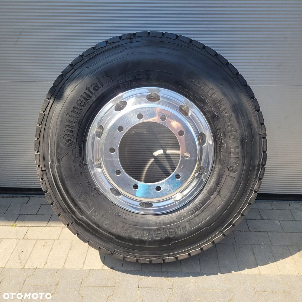 KOŁO CONTINENTAL 315/80R22.5 HYBRID HB3 ALUS ALCOA 9.00 NOWA Chwalim116 - 1