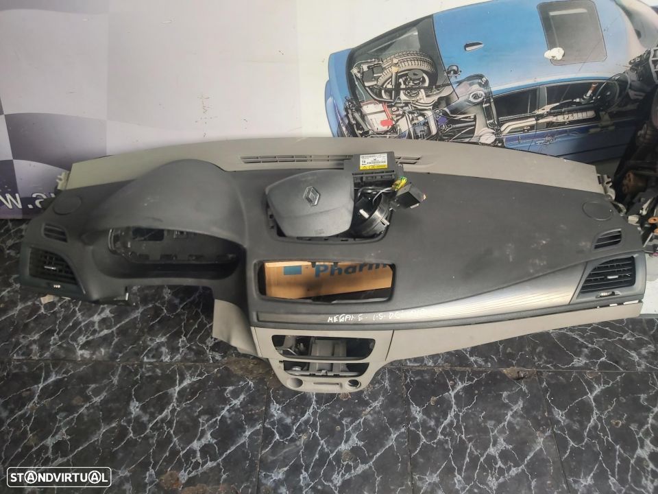Tablier Conjunto Airbags Renault Megane 3 1.5Dci 2010 - 2