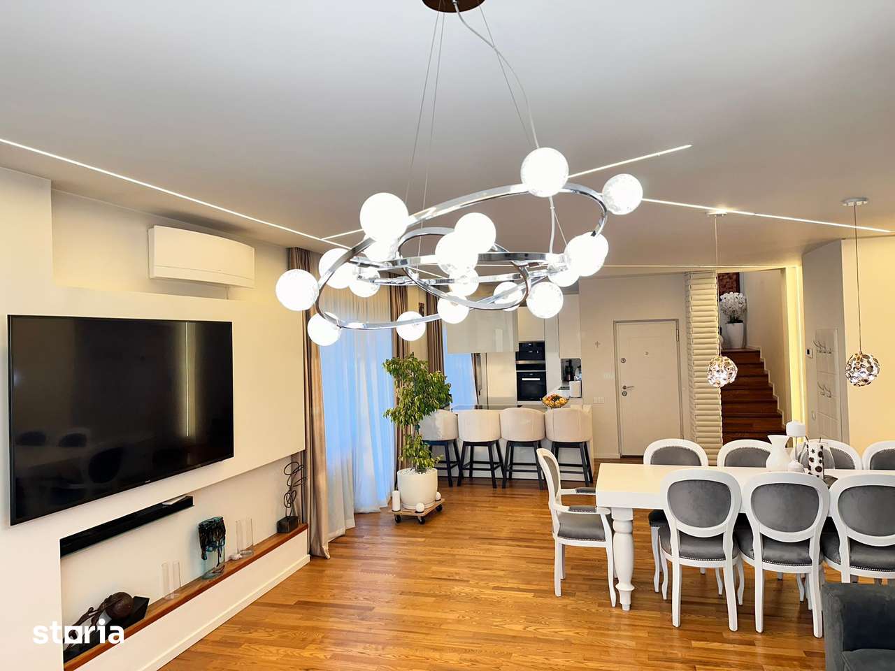 0% COMISION Penthouse ultrafinisat,180 mp +250 mp terasa,garaj dublu - Imagine principală: 5/20