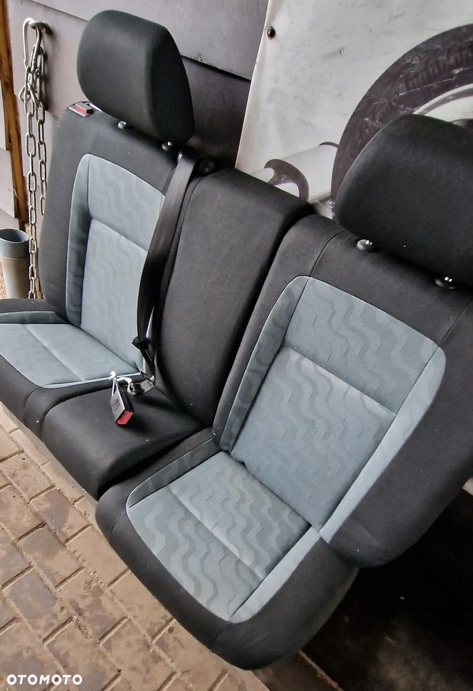 KANAPA TYŁ SKODA FABIA II HB - 6