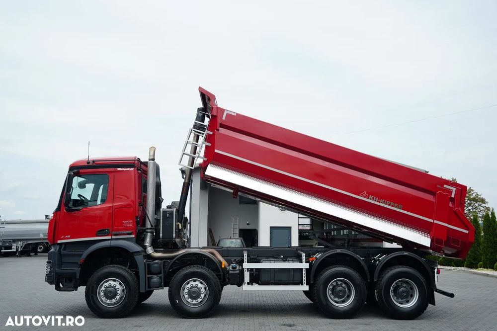 Mercedes-Benz AROCS 4145 / 8x8 / BASCULATOR SPATE / KH-KIPPER / EURO 6 - 3