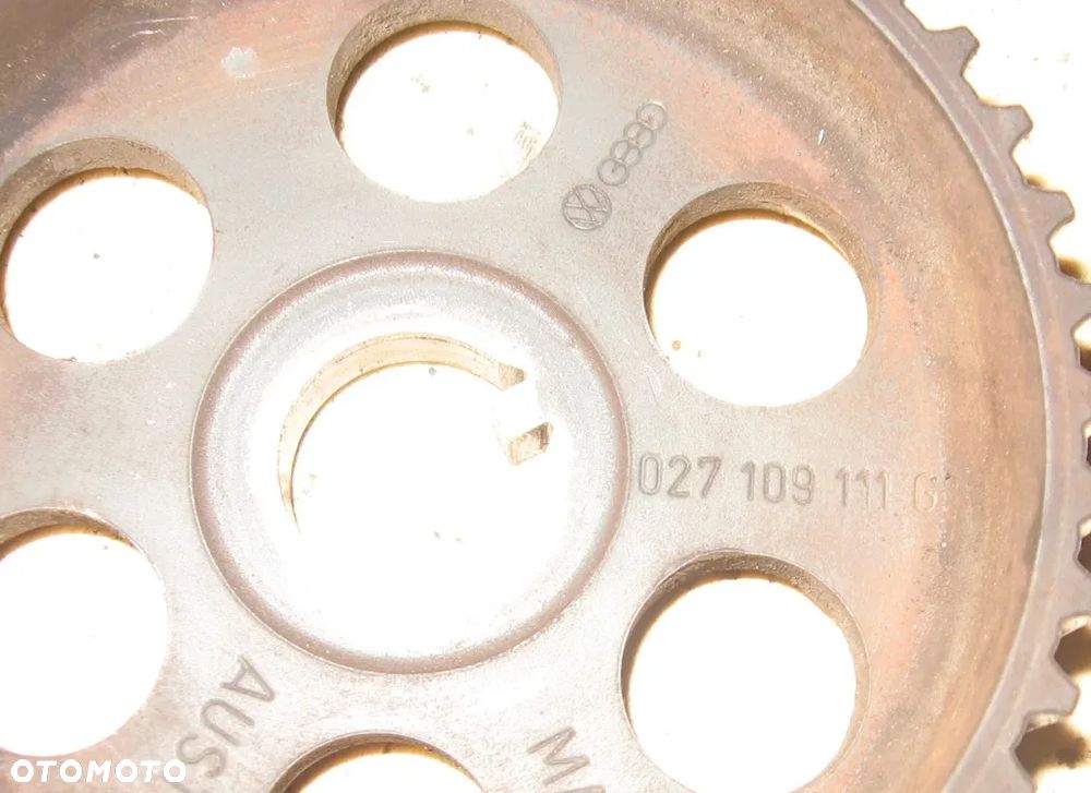 koło pośrednie pompy oleju AUDI A4 PASSAT 1.8T 027109111G - 3