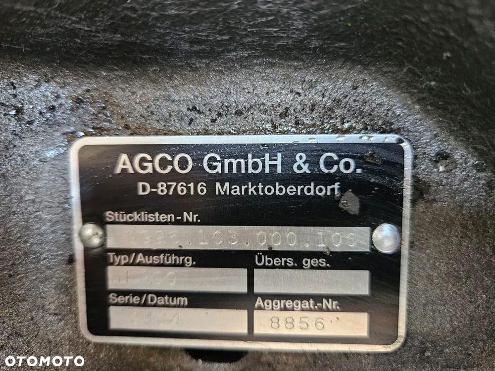 Skrzynia biegów AGCO ML 200 Vario 926103000100 Fendt 930 - 9