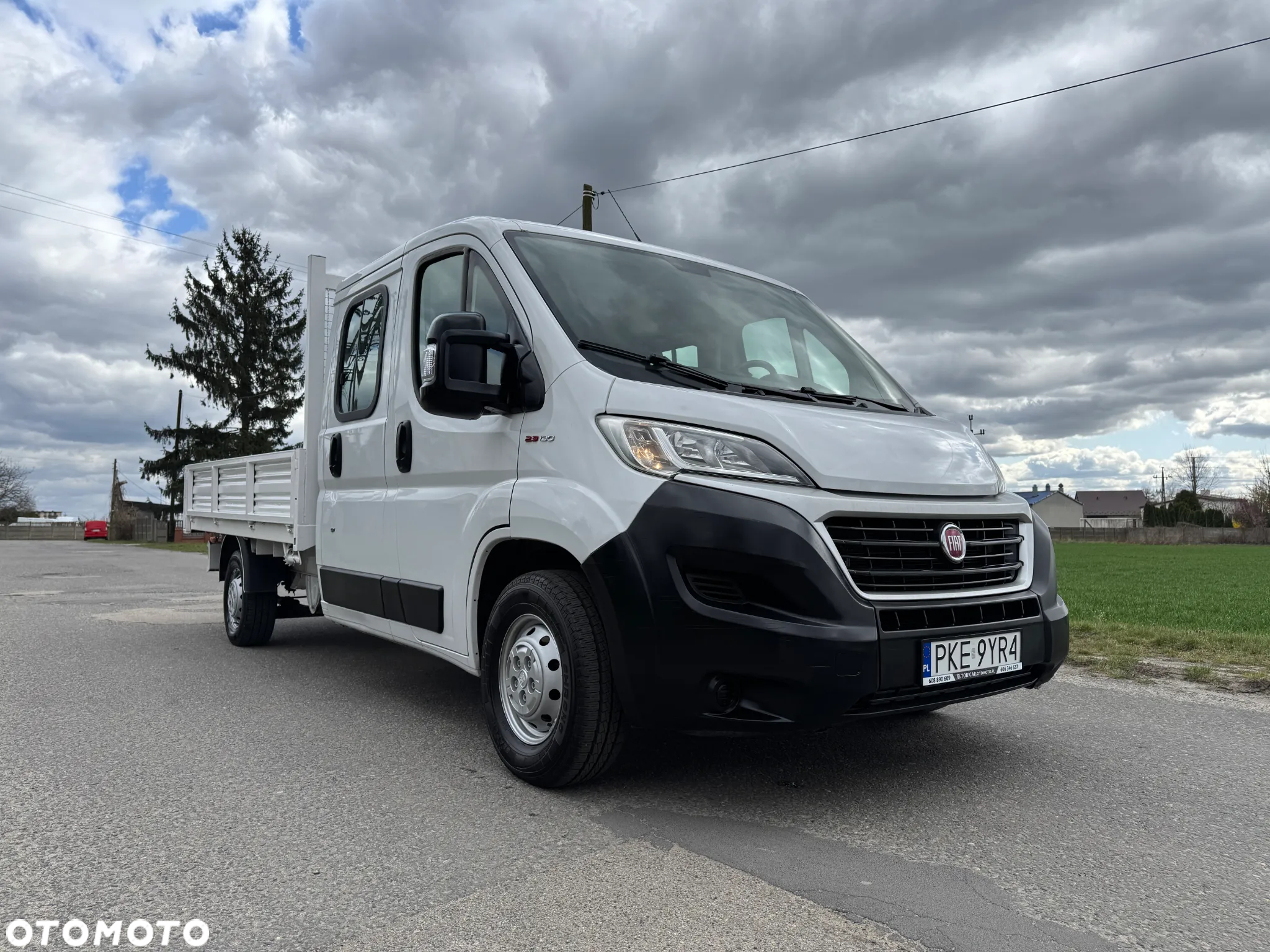 Fiat Ducato * 2.3 / 130KM * DOKA / Brygadówka * Skrzyniowy * - 5