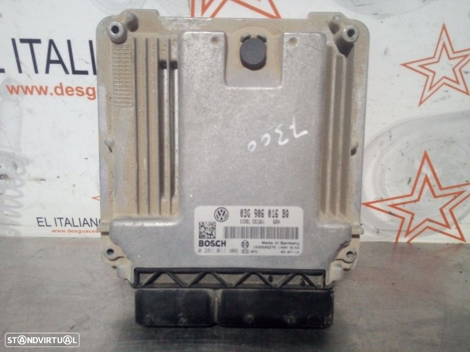 CENTRALINA MOTOR UCE VOLKSWAGEN TOURAN 2005 -03G906016BQ - 3