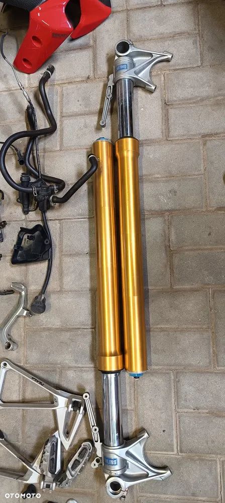 DUCATI MULTISTRADA 1200 Lagi Zawieszenie OHLINSPÓŁKA CHŁODNICA KIEROWNICA OSŁONA WAHACZ SET - 24