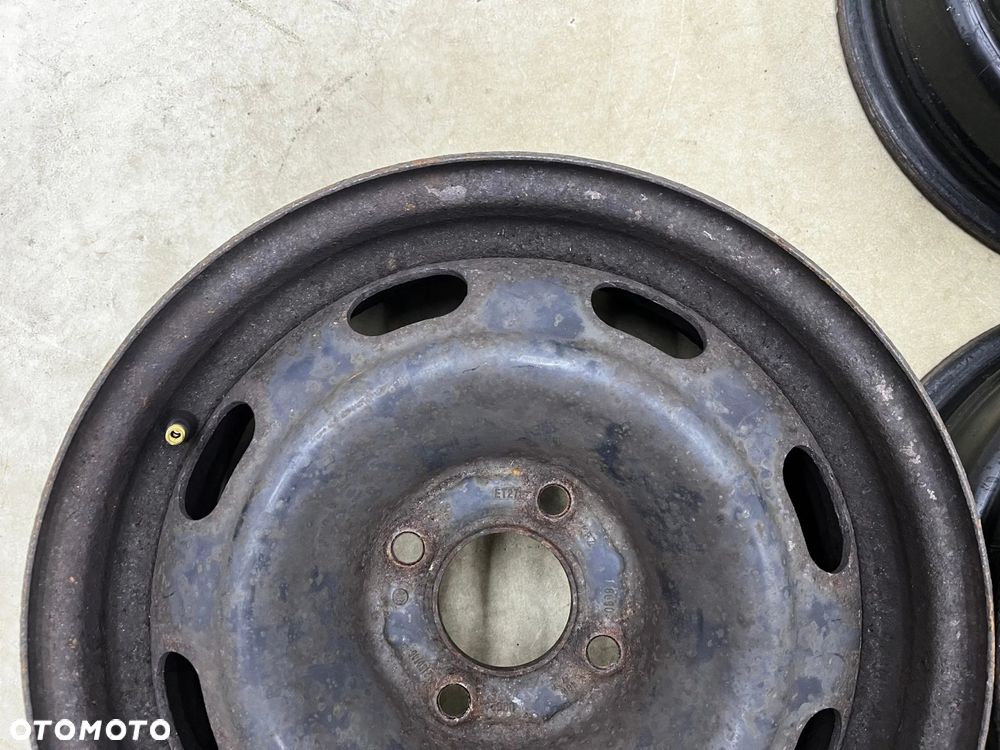 Felgi stalowe Citroen C2 C3 C4 Peugeot 1007 206 307 02-10r. felgi r15 cali 6jx15 ET27 4x108 Komplet - 8