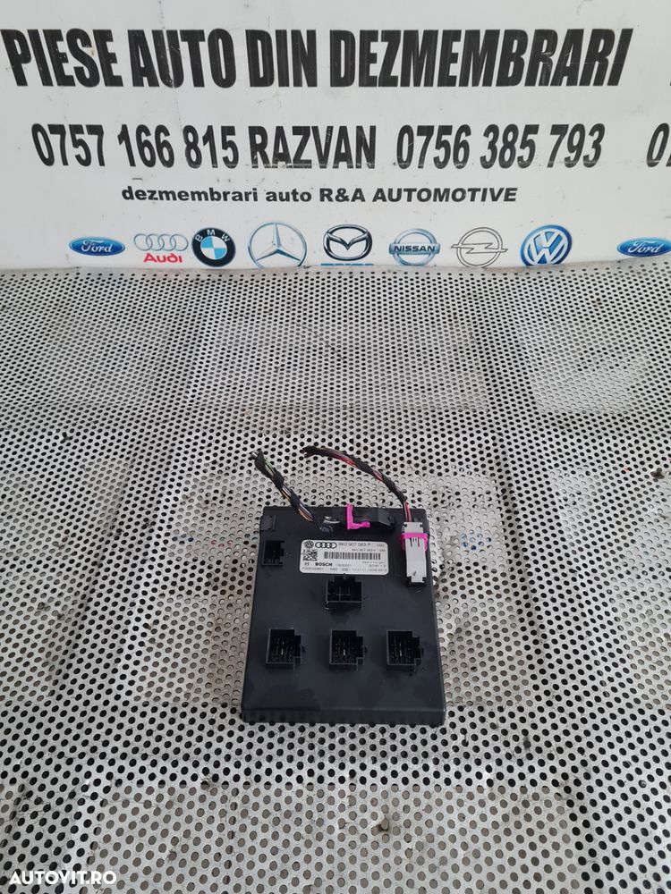 Calculator Modul Confort BCM Audi A4 B8 A5 8T An 2007-2008-2009-2010-2011-2012-2013-2014-2015 Cod 8K0907063P Dezmembrez Audi A5 8T 2.7 Tdi Euro 5 Motor CGKA Cutie Automata MMW Bixenon Volan Stanga - Dezmembrari Arad - 4