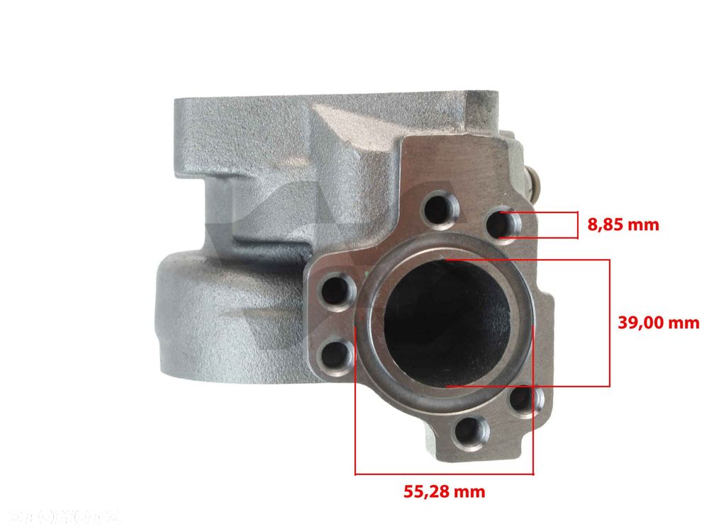 Obudowa gorąca turbiny 53049700029 077145704KX do Audi RS6 4.2 V8 331kW 2002-2004 - 4