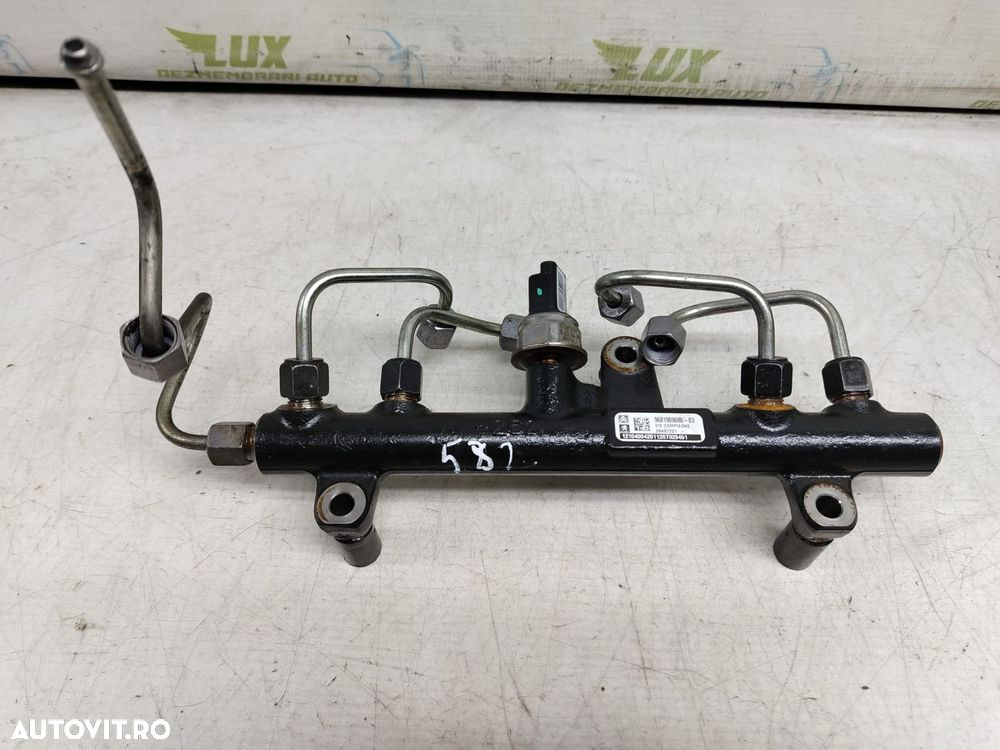 Rampa injectoare 2.0 tdci txdb ufba txda qxwa 9681909680-03 Ford Mond - 1