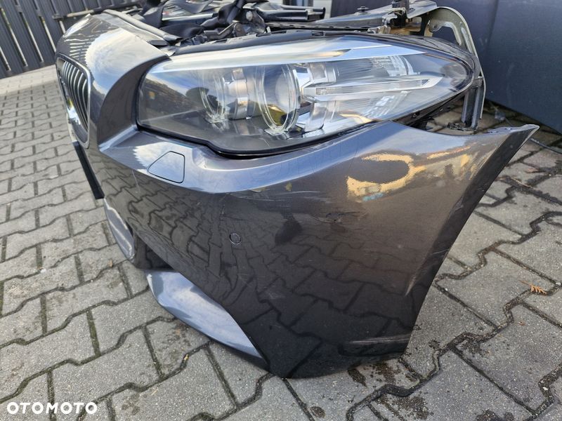 BMW F10 F11 LIFT M PAKIET 2.0I PRZÓD KOMPLETNY MASKA ZDERZAK LAMPA PAS BŁOTNIKi - 3