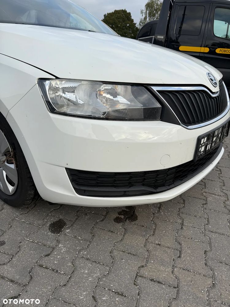 SKODA RAPID LF9E ZDERZAK GRILL PRZÓD PRZEDNI KOMPLETNY - 2