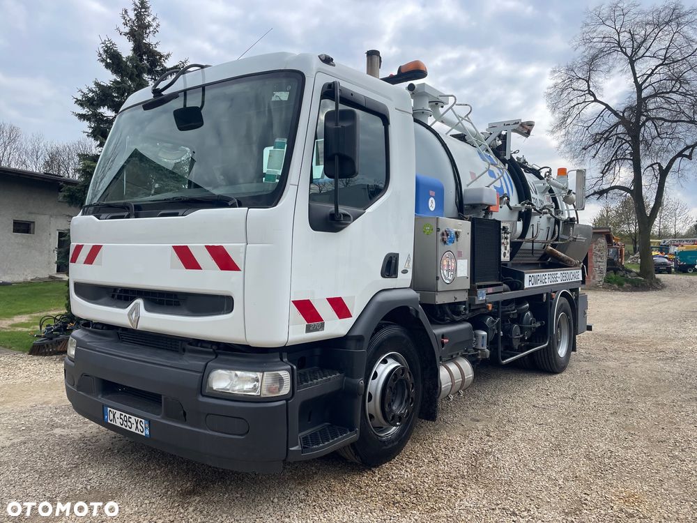 Renault Premium Kerax WUKO Asenizacja Szambiarka Huwer 4 komory