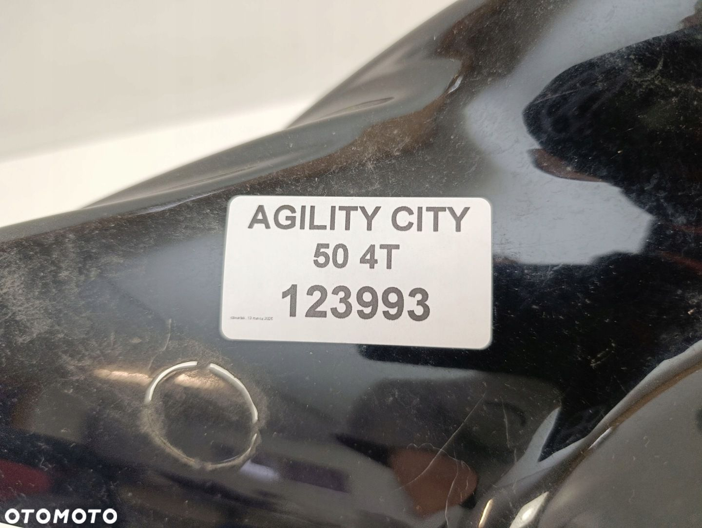 KYMCO AGILITY CITY 50 4T OBUDOWA KIEROWNICY - 9