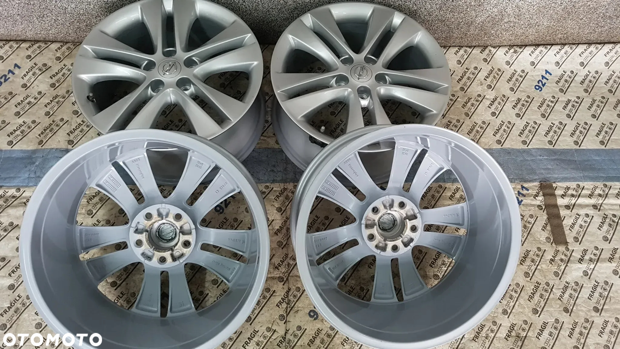 FELGI ALUMINIOWE ORYGINAŁ GM OPEL INSYGNIA B ASTRA J ZAFIRA C  8jx18  ET46 5x115 TPMS - 14