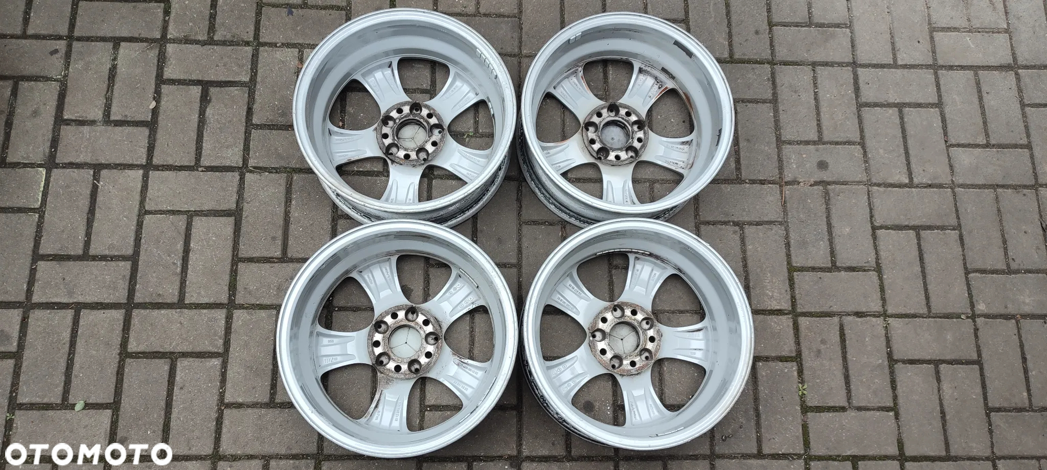 FELGI ALUMINIOWE 1694011002 5x112 6JxX16 CALI ET46 RONAL MERCEDES A KLASA 4 SZTUKI KOMPLET - 9