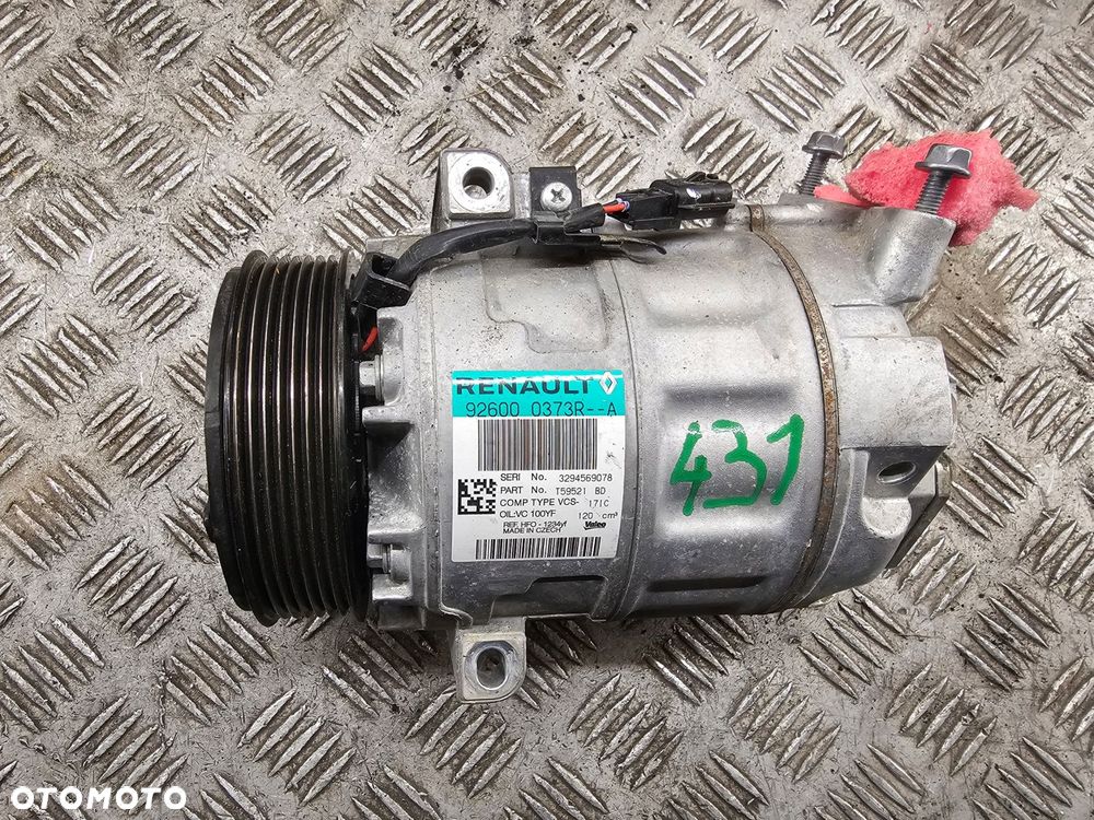 renault trafic iii 23r - kompresor sprężarka klimatyzacji 926000373r - 1