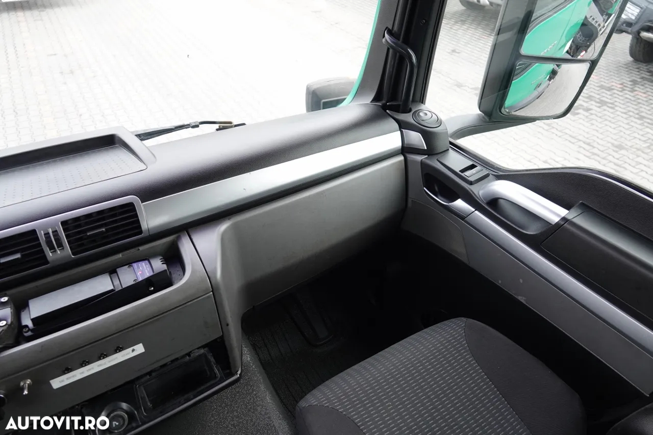 MAN TGS 26.400 / 6X4 / BASCULANTE + HDS PALFINGER PK 16502 / HYDROBURTA / BORDMATIC / IMPORTAT - 31