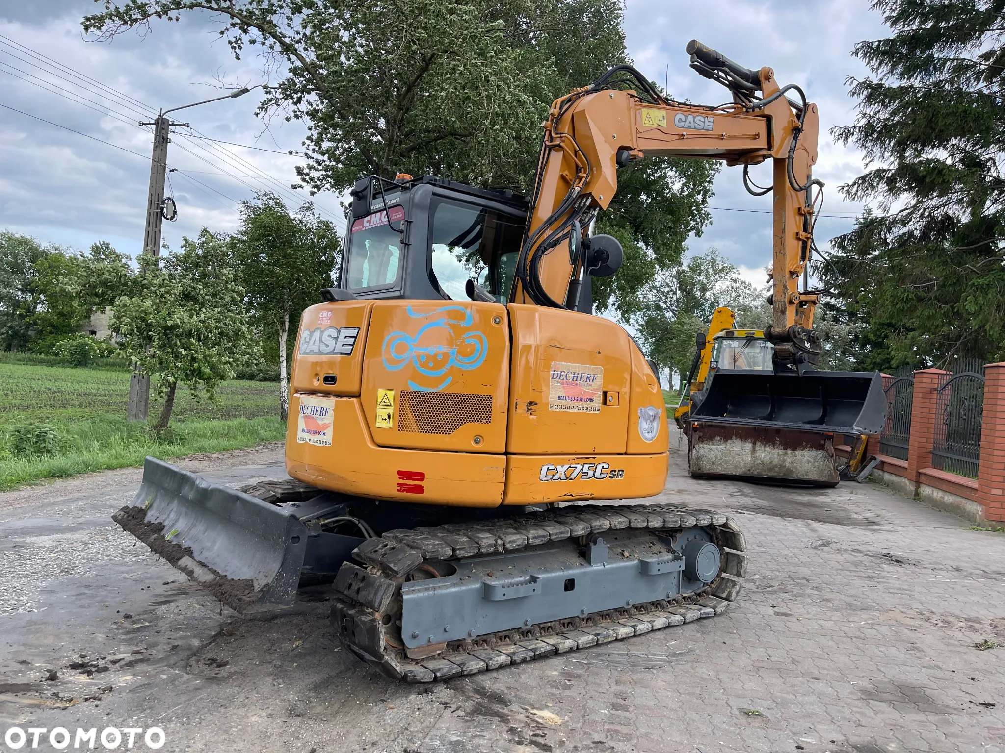 Case Koparka Gąsiennicowa Case CX 75C SR Rok 2015 Oryginał 6300 MTG Bardzo ładna Oryginał stan ŁYŻKI - 6