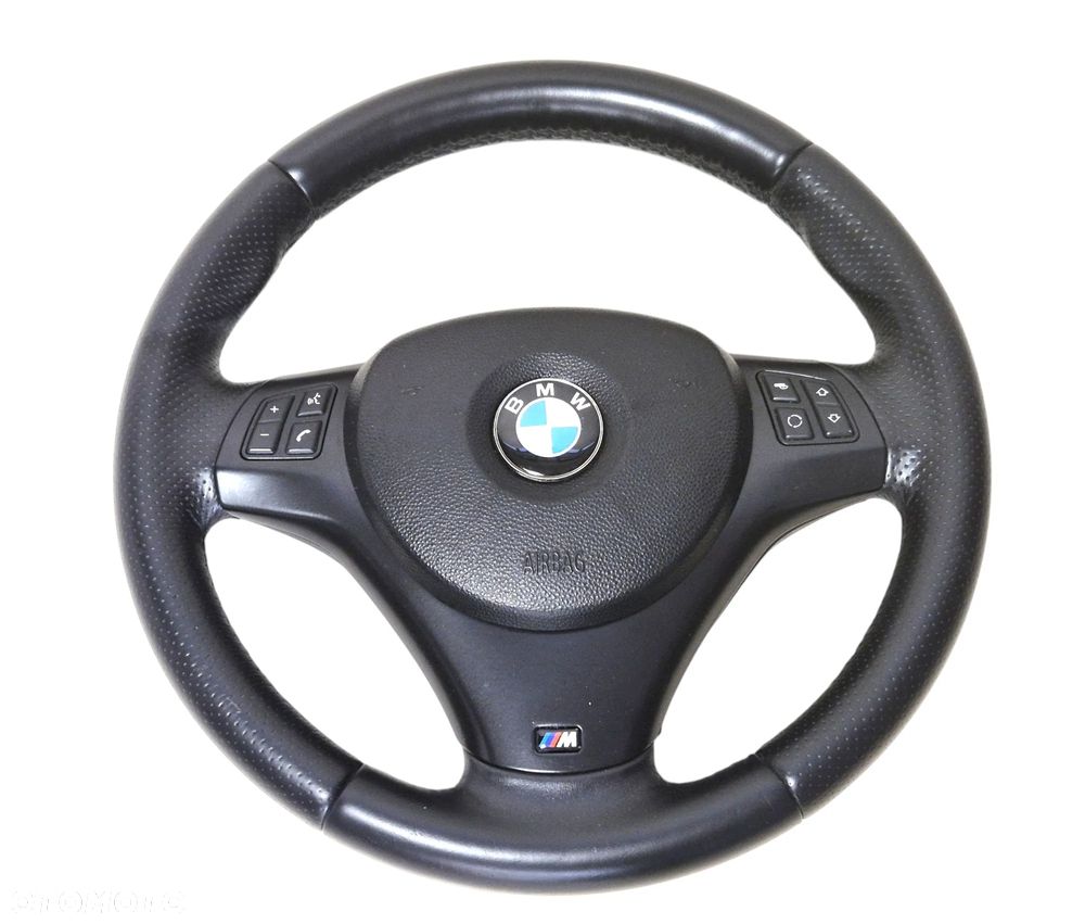 BMW E81 E82 E84 E87 E88 E90 E91 E92 M PAKIET KIEROWNICA Z PODUSZKĄ - 1
