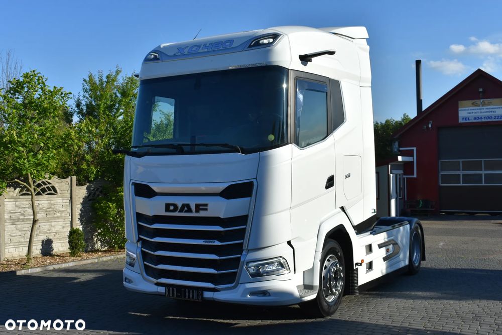DAF XG480 //KLIMA POSTOJOWA X2 // ACC // PCC // ZABUDOWY // FULL LED // 2X FOTEL PNEUMATYCZNY // PREMIUM DAF AUDIO // - 1