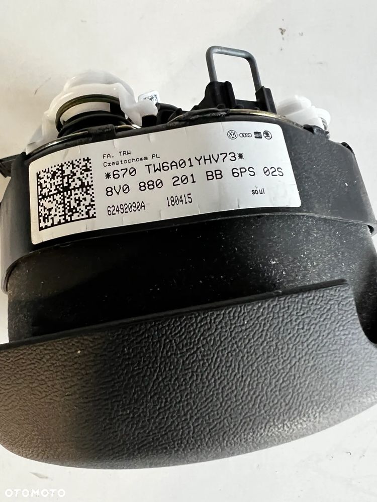 PODUSZKA KIEROWCY AUDI A3 8V S-LINE ORYGINAŁ 8V0880201BB - 3