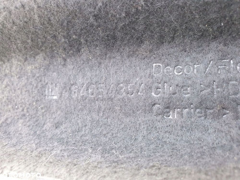 opel corsa d 3d półka tylna bagażnika 464654354 - 7