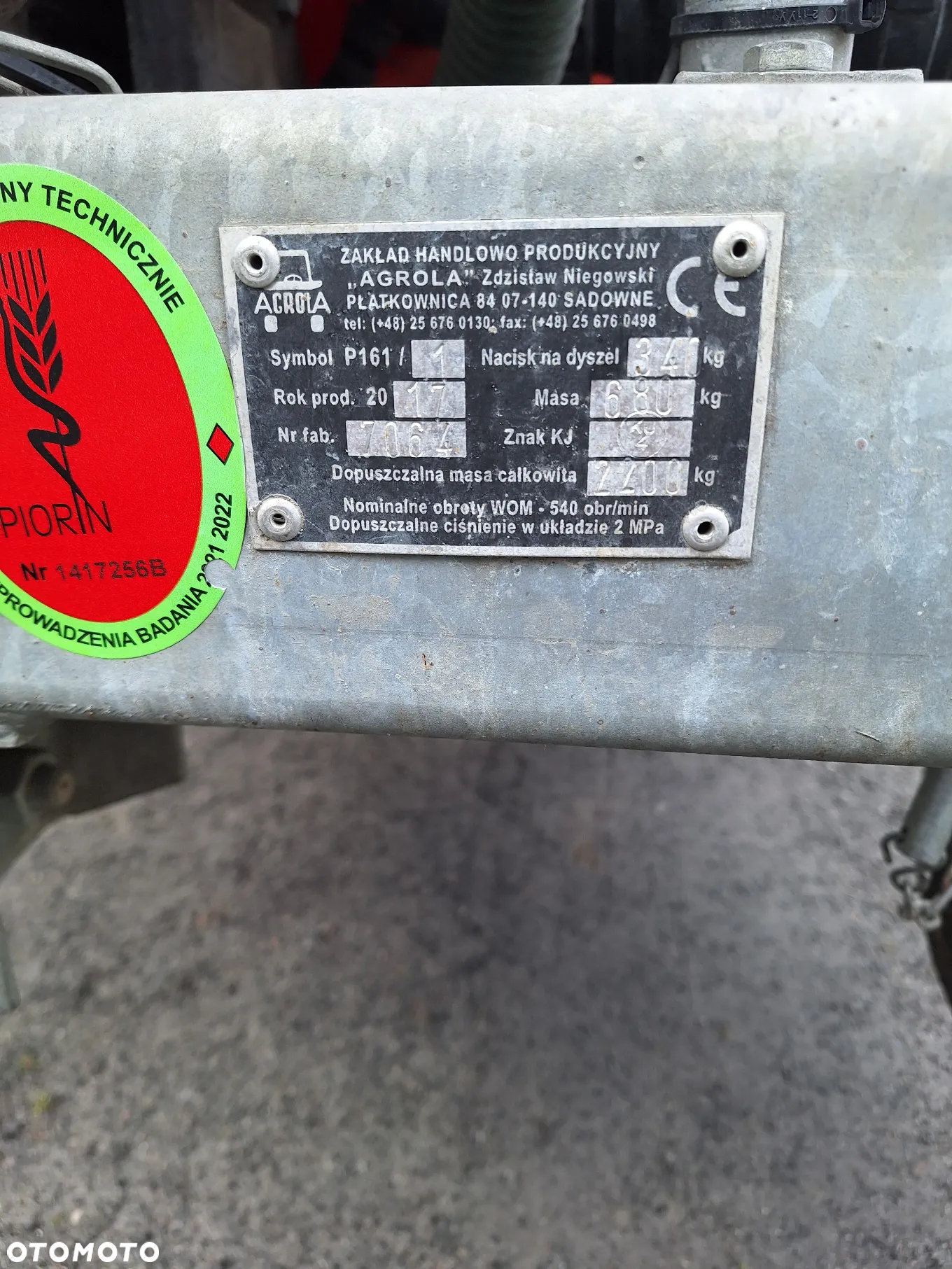 Agrola 1500 -161/1 OPTIMUM / AREG - 4