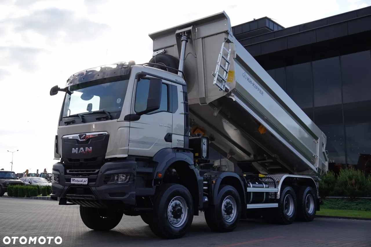 MAN TGS 41.480 / 8X6 / WYWROTKA TYLNOZSYPOWA  / BORDMATIC / KH KIPPER / AUTOMAT / FABRYCZNIE NOWY / 2025 / - 4