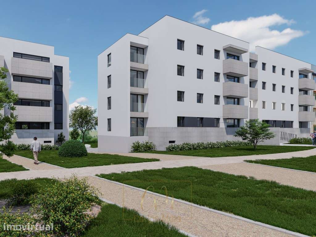 T2 novo (em construção), com garagem junto ao centro da cidade - Grande imagem: 2/11