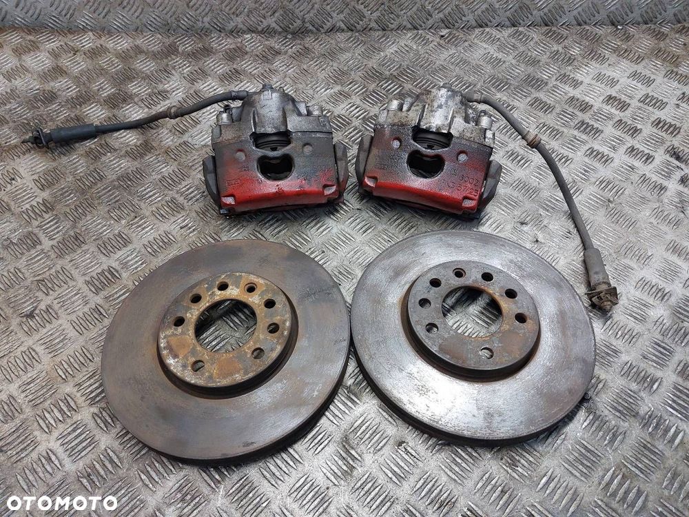 TARCZE HAMULCOWE PRZÓD + KLOCKI + ZACISKI OPEL VECTRA C 2.2 DTI - 1