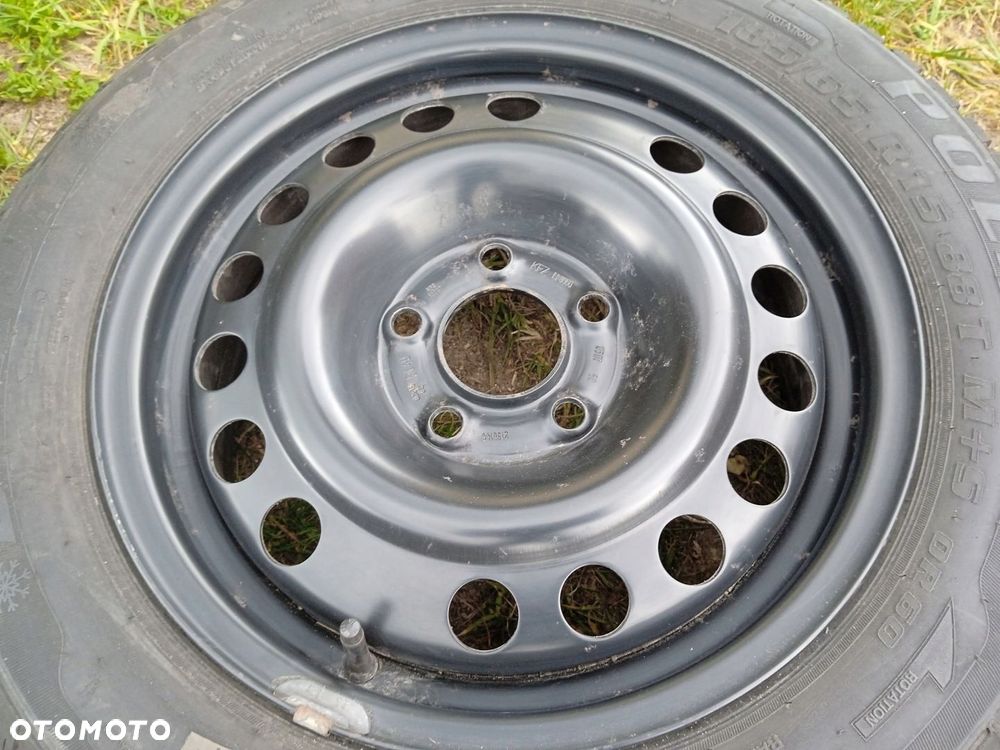 koła zimowe 5x110 Opel Astra G Combo C Corsa C Vectra B opony 185/65 R15 9m - 4