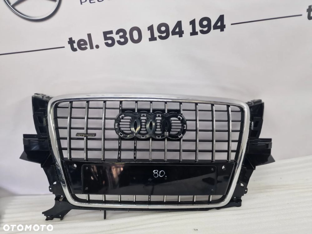 AUDI Q5 8R0 08- S-LINE ATRAPA / GRILL PRZEDNI PRZÓD NA PDC , NR 8R0853651B/C , 8R0853651D/E , NR AUKCJI GR80 - 1