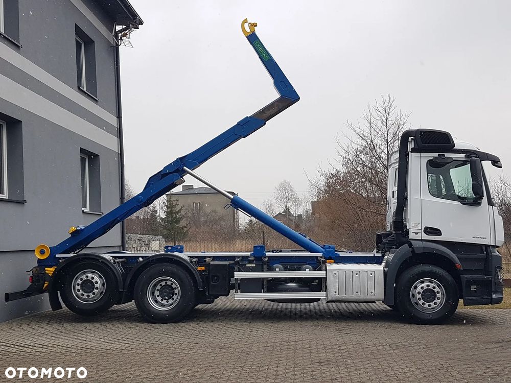 Mercedes-Benz ANTOS ACTROS HAKOWIEC 3 OSIE 6x2 KLIMA HAKOWIEC DO KONTENERÓW - 17