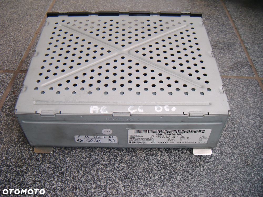 audi a6 c6 06r radio fabryczne   4f0035541e - 1