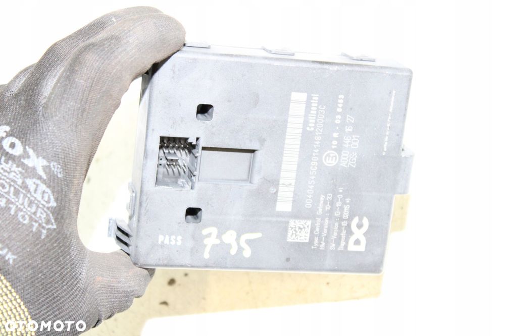 MODUŁ STEROWNIK KOMPUTER ZGS MERCEDES ACTROS MP4 ATEGO A0004461627 - 2