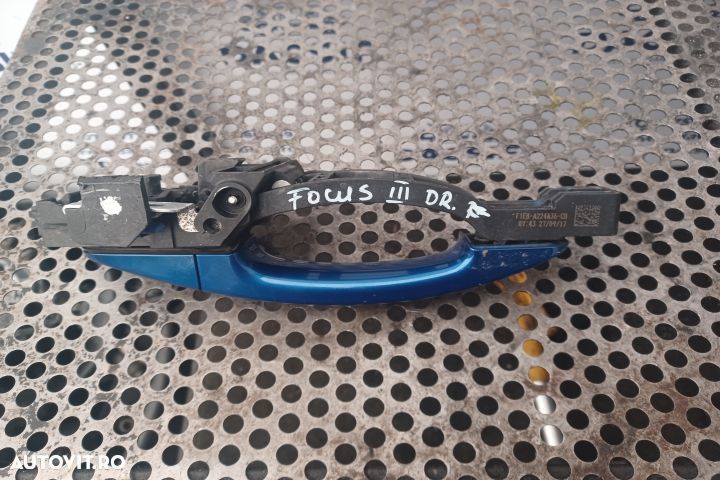Maner deschidere din exterior usa fata dreapta Ford Focus 3 (facelift)  [din 2014 pana  2020] seria - 1