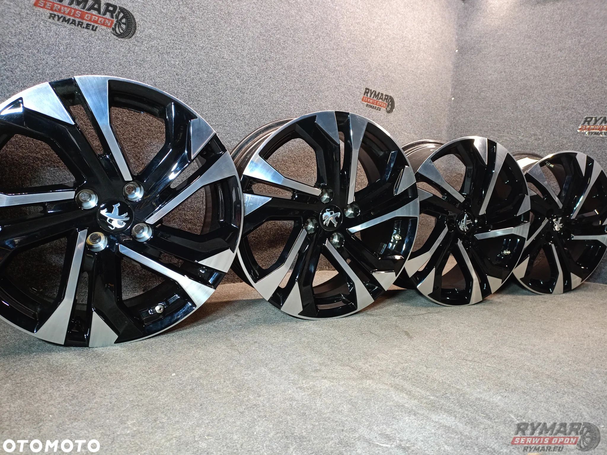 ŚLĄSK ALUFELGI 6.5X17" 4X108 ET32 OE PEUGEOT CITROEN ORYGINAŁ KOMPLET - 1