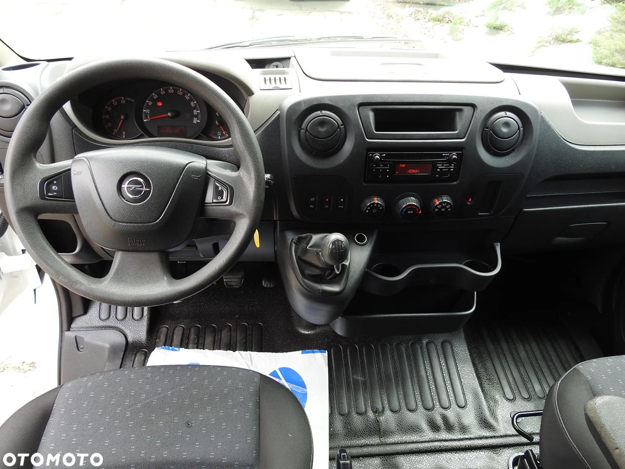 Opel MOVANO PLANDEKA 8 PALET WEBASTO TEMPOMAT KLIMATYZACJA PNEUMATYKA 170KM [ 127076 ] - 29