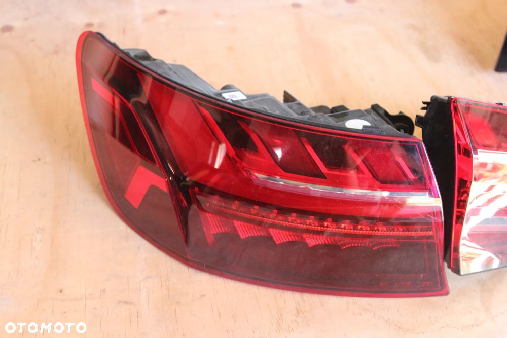LAMPY TYLNE LEWE LED MATRIX AUDI A4 S4 RS4 B9 LIFT SEDAN KOMPLET USA 2021 - 2