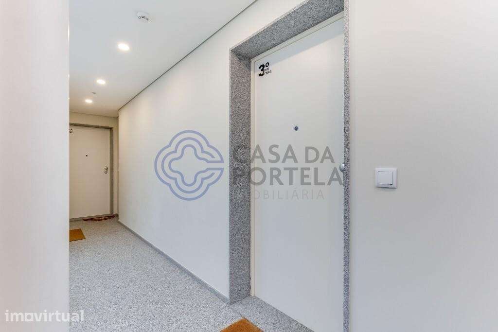 T1 novo com varanda e estacionamento | Leça da Palmeira - Grande imagem: 4/25