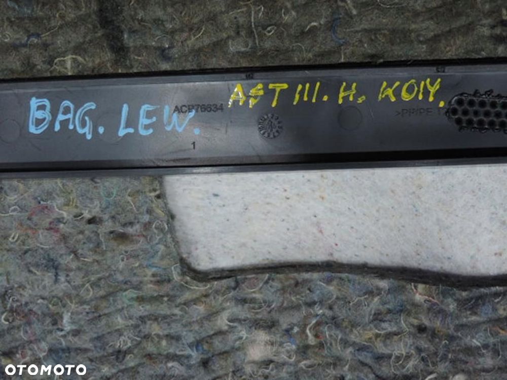 BOCZEK TAPICERKA BAGAŻNIKA PRAWA ASTRA H KOMBI - 3