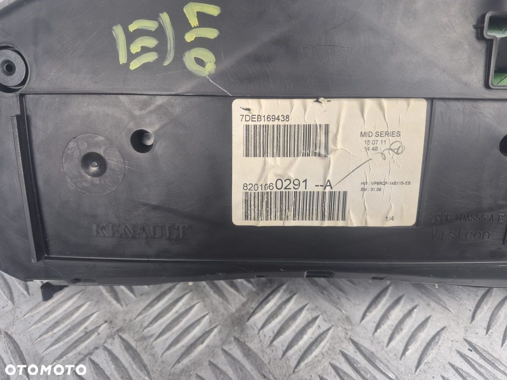 Licznik Renault Clio III 8201060291 - 7