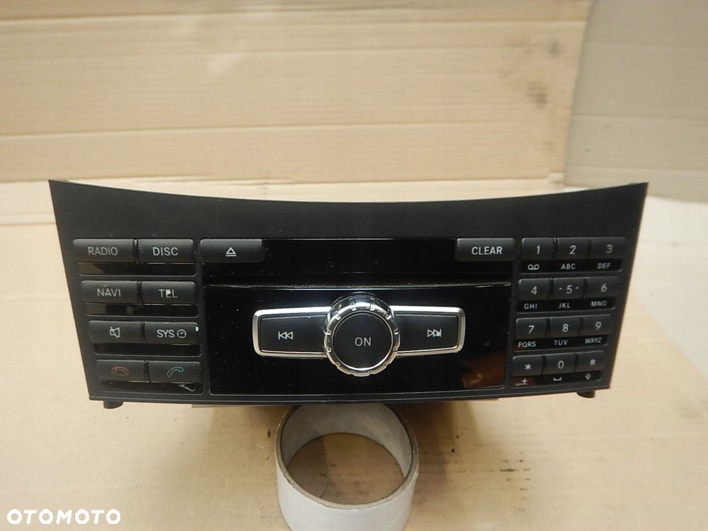 radio cd fabryczne mercedes e w212 a2129001217 - 2